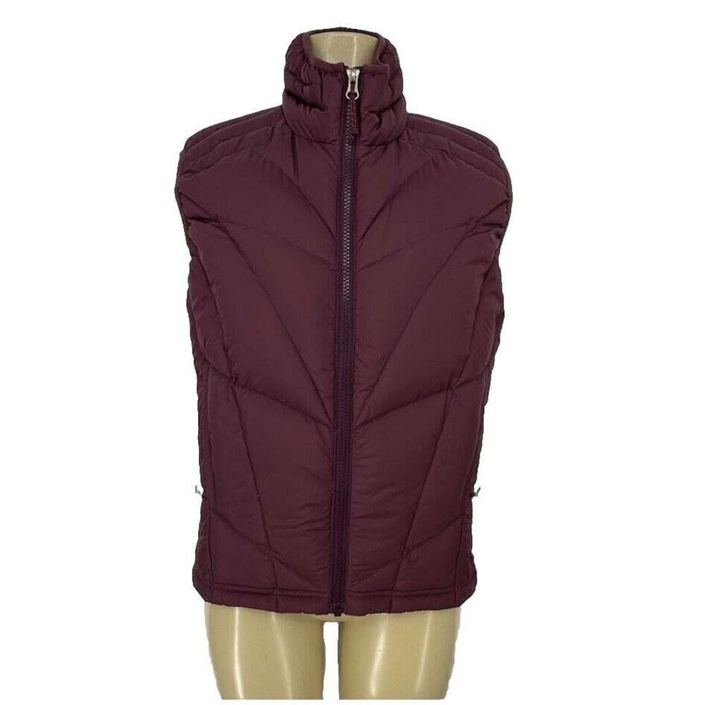 Rei XS Women Full ZIP Puffer Down Vest Jacket Sleeveless Outdoor CLT